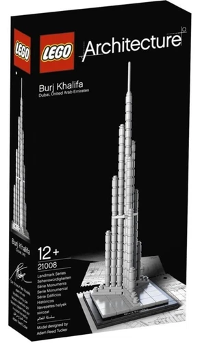 MISB LEGO 21008 Burj Khalifa Architecture Neu Versiegelt Selten Auslaufmodell Auslaufmodell 