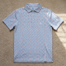 Rhoback The Texas Hold 'Em Polo Perf Active Moisture-Wicking Four-Way Stretch