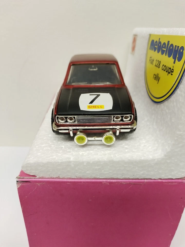 Mebetoys Fiat 128 Coupè Coupe Rally Art. 8576 1/25 Vintage Mattel No Hotwheels - Immagine 4 di 4