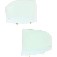 Door Glass For 98-2002 Honda Accord Set of 2 Rear Driver and Passenger Side
