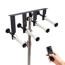 4 Roller Electric Photography Background Mechanism Wall Ceiling Mount w/Remote