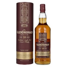 The GlenDronach 10 Years Old FORGUE Highland Single Malt 43% Vol. 1l in confezio