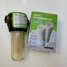 GRÜNBECK-GENO Feinfilter FS 1 Zoll plus Ersatzfilterkerze