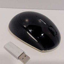 Microsoft Wireless Mouse 5000 Model 1387 With USB Dongle 5 Button Tested Works