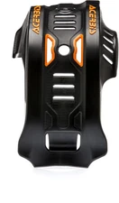 Acerbis Skid Plate - Black/Orange Motorcycle Street Bike Dirt Bike 2791645229