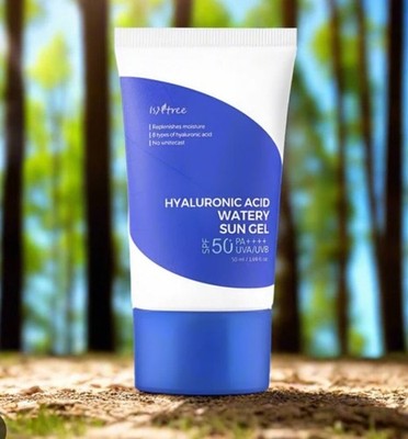 Isntree Hyaluronic Acid Watery Sun Gel SPF 50+ PA++++ 1.69fl. oz. KOREAN FORMULA