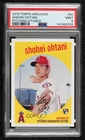 2018 Topps Archives 1959 Design Shohei Ohtani Pitching Pose #50 PSA 9 Rookie RC