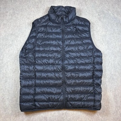 Uniqlo Ultra Light Weight Quilted Down Compact Puffer Vest Men's XL (flaw)