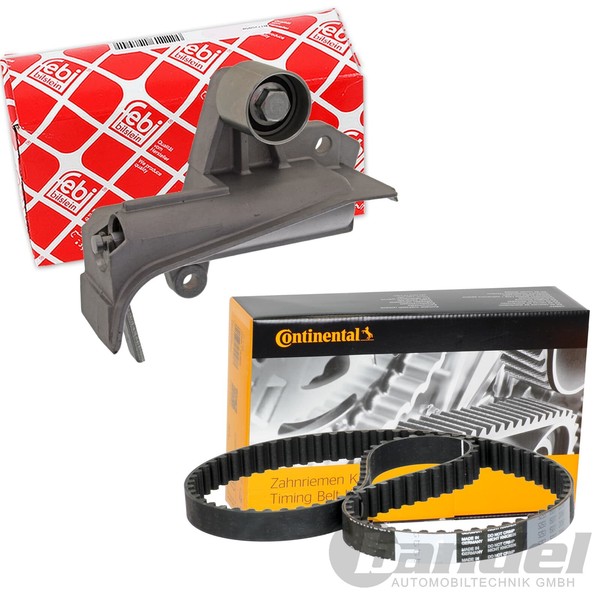 febi Riemenspanner + Conti Zahnriemen Passend FüR Audi A4 B5 B6 B7 A6 C5-image