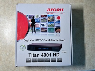 Satellitenreceiver Arcon Titan 4001 HD schwarz (neu)