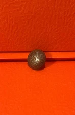 Non Dug Confederate Virginia State Cuff Kepi Civil War Button Relic CS Military