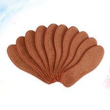 5 Pairs Winter Shoe Inserts Thickened Absorbent Alpaca Wool Insoles