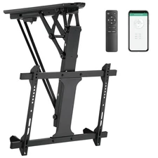 Mount-It! Motorized Ceiling TV Mount for 32 to 70 Inch TVs Electric Flip Down TV