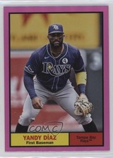2024 Topps Archives 1961 Topps Pink Foilboard Yandy Diaz Yandy Díaz #67 07rd