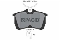 Pagid Bremsbelagsatz BremsklöTze FüR Honda Accord VII CL CK CG CH CF8