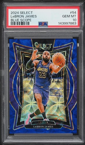2024 LeBron James [Blue Scope Prizm] #54