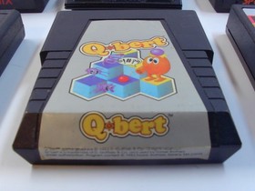 Atari 2600 Lot of 10 w Manuals QBert Fire Fighter Phoenix Millipede TESTED RP-
