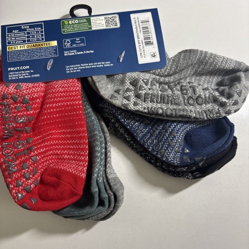 Fruit Of The Loom 6 Pair Low Cut Socks Size 3-5y - Picture 2 of 2