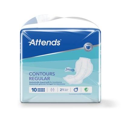 Attends Contours Regular 10 Vorlagen 84 Stück (1 Karton)