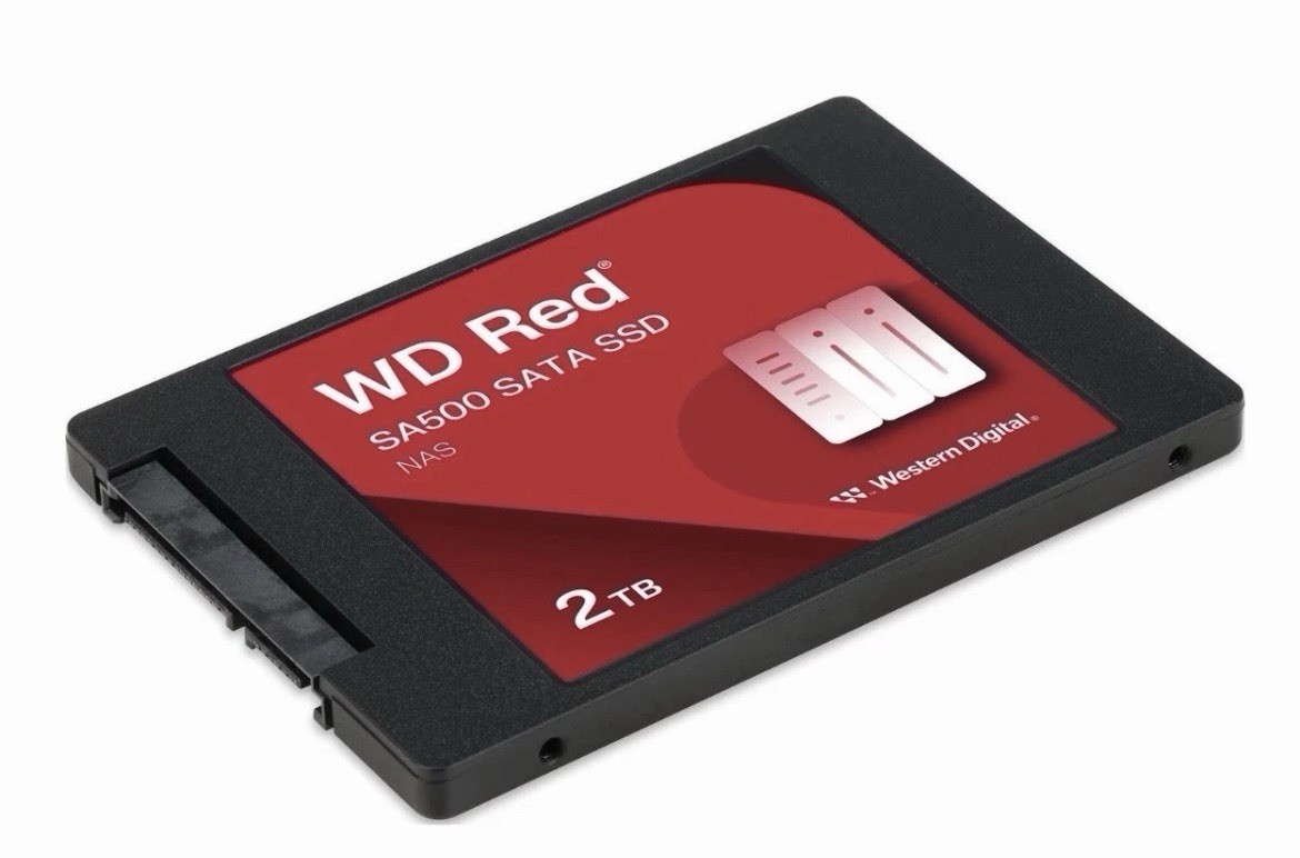 WD Red SA500 2TB NAS SATA SSD 2.5インチ。 Western Digital 2TB WD