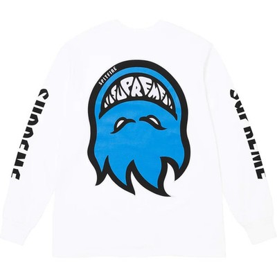 SS26 Supreme Spitfire L/S Tee Shirt White XL