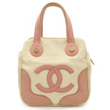 Chanel Marshmallow Canvas Tote Bag