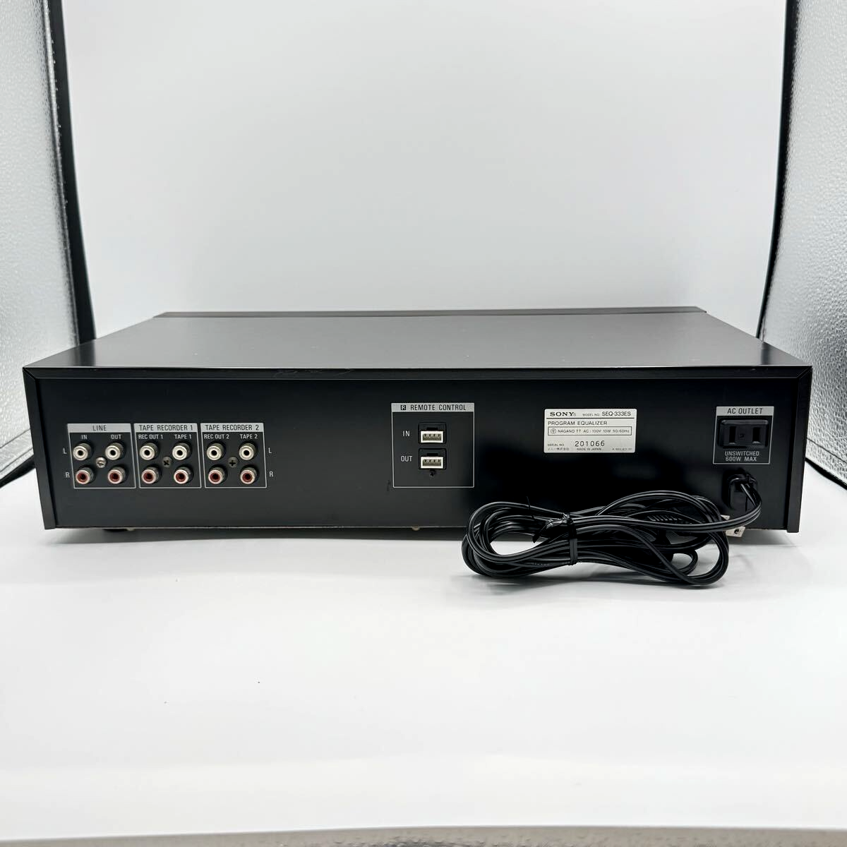 Sony Seq-333es 10 Band Programmable Graphic Equalizer for sale
