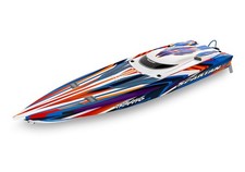 Traxxas 103076-4-ORNG - Spartan 36in Self Righting Brushless Boat RTR, Orange