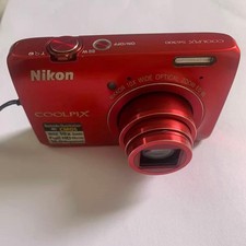 90%New Nikon COOLPIX S6300 Digital Camera Tested W/SD Card Charger Battery