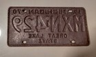1970 Michigan License Plate MXN 429 — photo 2
