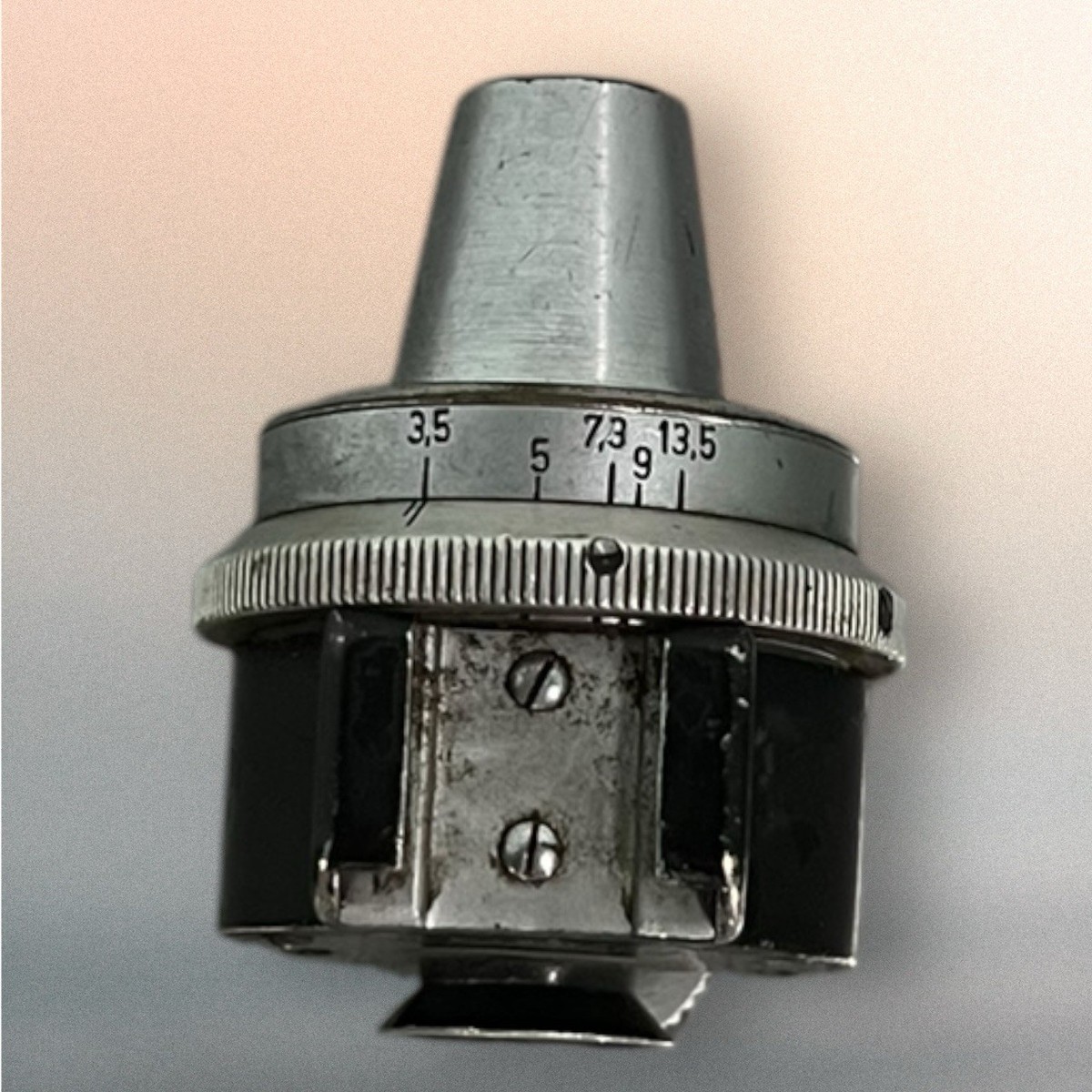 E.LEITZ WETZLAR BLACK UNIVERSAL VIEW FINDER For LEICA RANGEFINDER