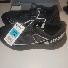 Hi Tec Men's Athletic Trail Black Shoe Sz 12  Lining, New w/ Tags & New in Box
