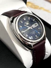 Seiko 5 6119 8420 Blue 40mm Dial Day Date Automatic Watch Vintage 1971 Watch