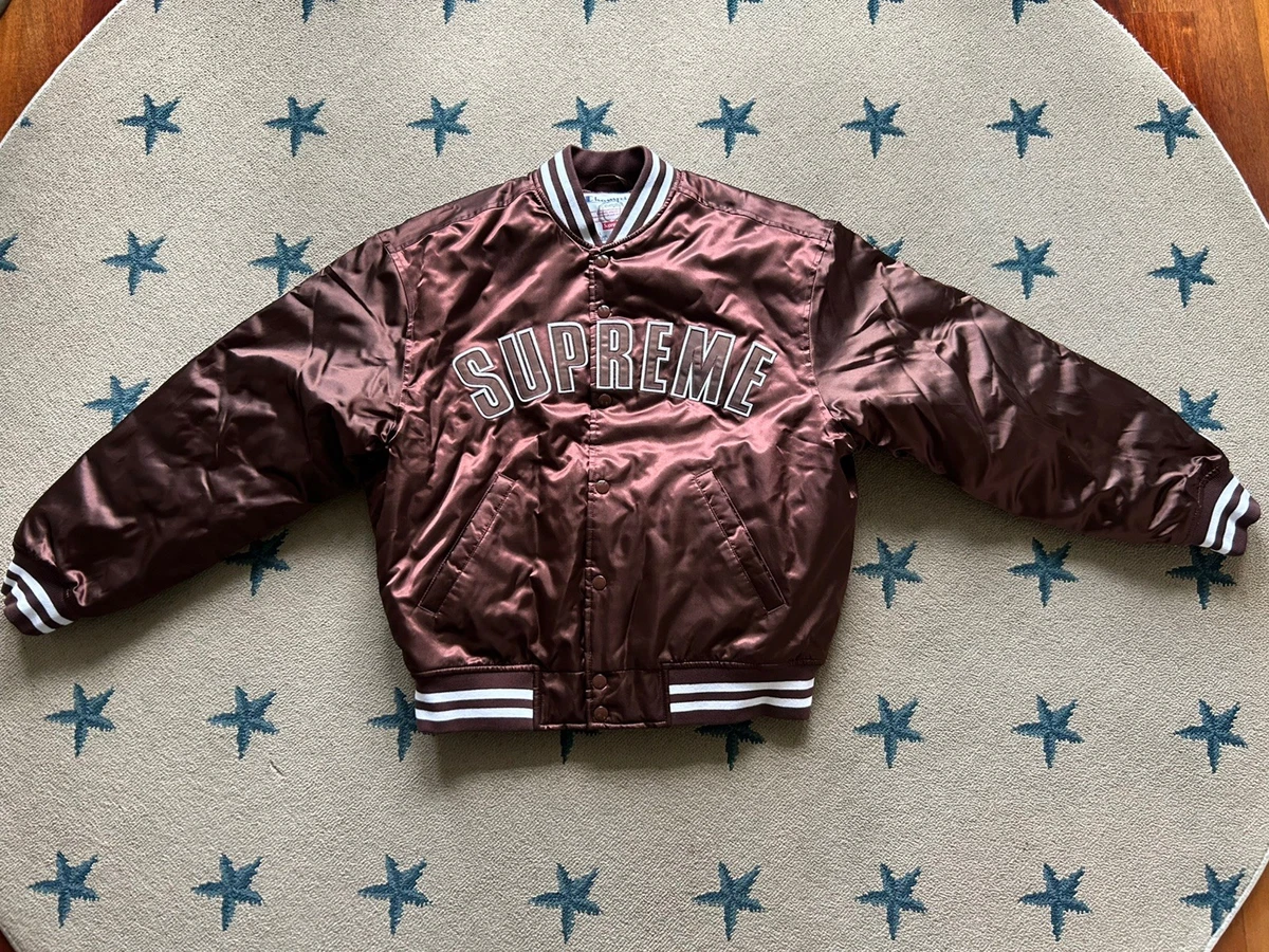 ジャケット・アウター supreme satin bomber jacket rose Supreme Satin Rose Bomber | eBay