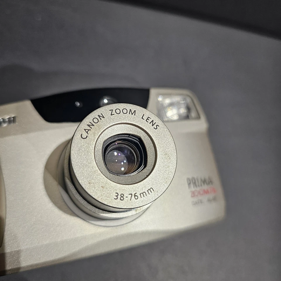 Canon Prima Zoom 76 Date AI AF 35mm Point & Shoot Film Camera - TESTED - Image 4 of 4