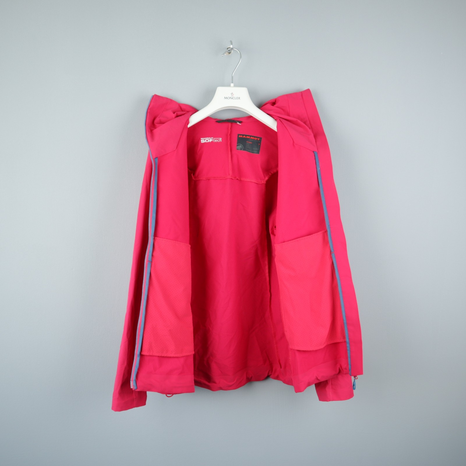 MAMMUT Womens Pink Softshell SOFTECH Jacket Size M - image 5
