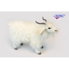 Hansa White Turkish Goat Plush Toy 11" High