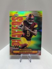 2025 Topps Chrome Jayden Daniels Power Players Refractor #PP-3 Commanders