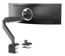 VIVO Aluminum Single Pneumatic Monitor Desk Mount, Fits Ultrawides up to 49"