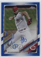 2021 Topps Chrome Rookie Blue Wave Refractor /150 Tejay Antone #RA-TA Auto 1q5k