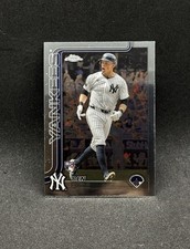 2025 Topps Chrome Ben Rice RC #139 New York Yankees Rookie Card Base