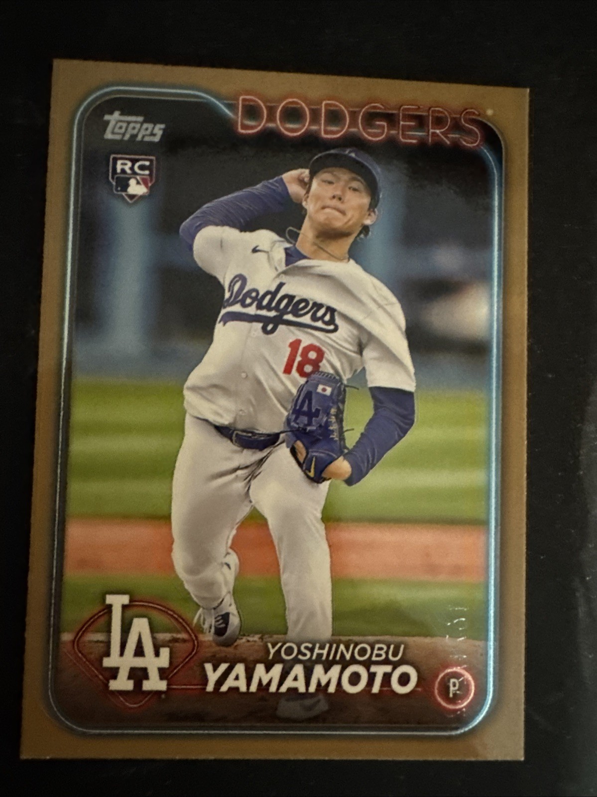 2024 Topps Series 2 - Yoshinobu Yamamoto #553 Gold /2024 (RC)