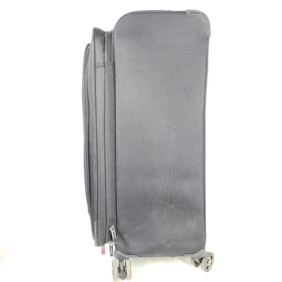 Delsey Hyperglide 28" Expandable Spinner Luggage w/ Scale and Organizer Black - Image 2 of 4