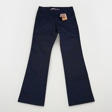 Lands' End Perf Fit Blnd Frnt Chino Pants ClassicNavy 14 11-12yrs US 14 NWT