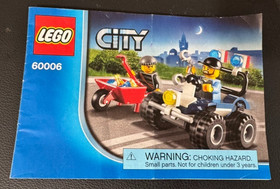 LEGO 60006 CITY: Police ATV - COMPLETE with INSTRUCTIONS