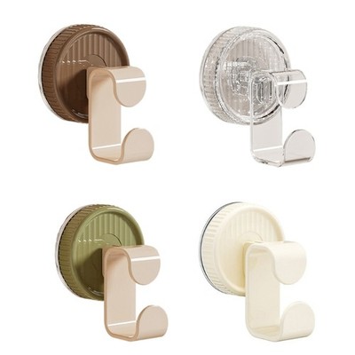 Reusable Wall Hook for Bathroom Storage Basins Capacity Strong Vacuum Adhesion