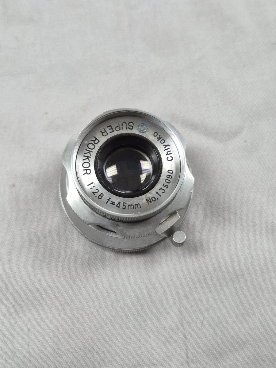 Minolta 45mm Focal Camera Lenses for sale | eBay