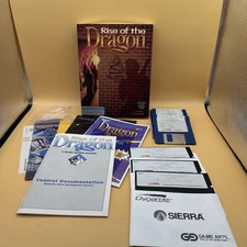 Rise of the Dragon (PC, USA, 3.5") MS-DOS Tandy *Sierra/Dynamix* Big Box