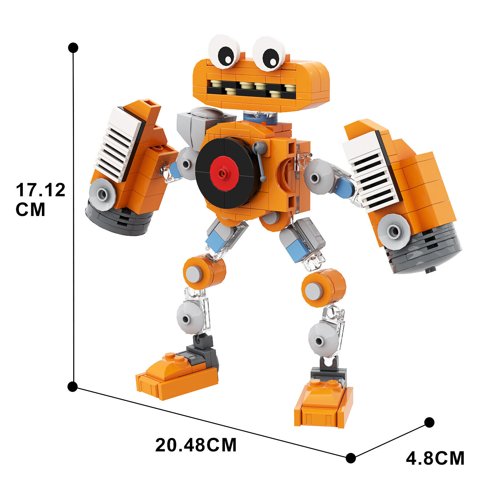  281-Piece Monsters Epic Wubbox Singing Choir Building