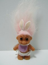 2/" Russ Miniature Troll Doll NEW IN ORIGINAL BAG GRANDMA /& ME w//FLOWERS